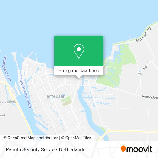 Pahutu Security Service kaart