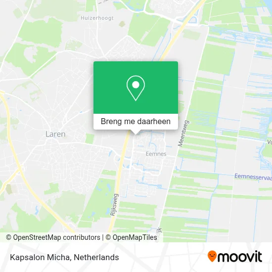 Kapsalon Micha kaart