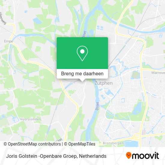Joris Golstein -Openbare Groep kaart