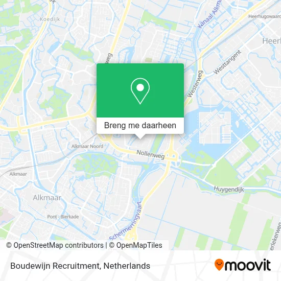 Boudewijn Recruitment kaart