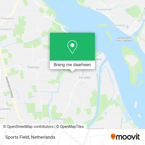 Sports Field kaart