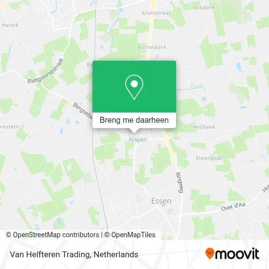 Van Helfteren Trading kaart