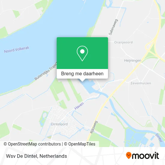 Wsv De Dintel kaart