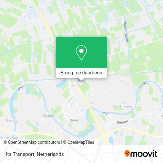 Its Transport kaart