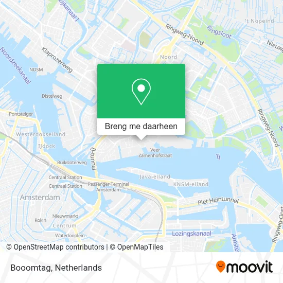 Booomtag kaart