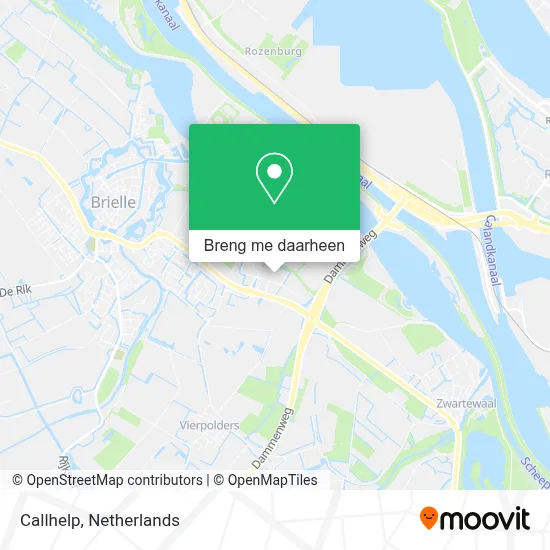 Callhelp kaart