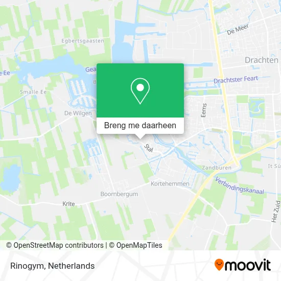 Rinogym kaart