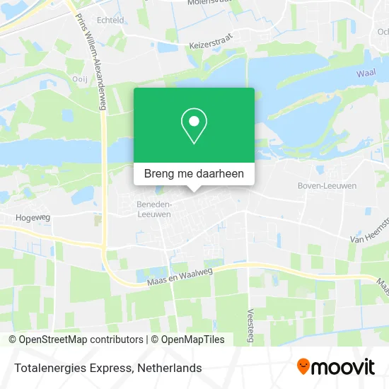 Totalenergies Express kaart