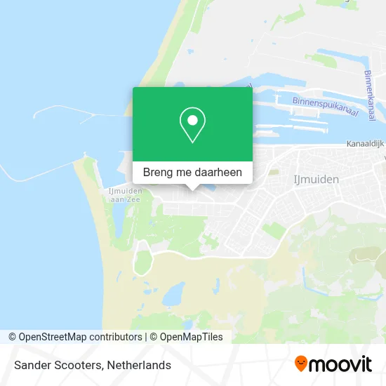 Sander Scooters kaart
