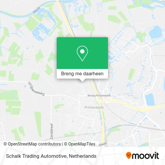 Schalk Trading Automotive kaart