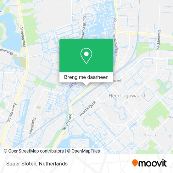 Super Sloten kaart
