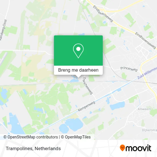 Trampolines kaart