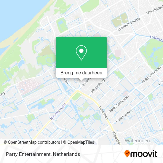 Party Entertainment kaart