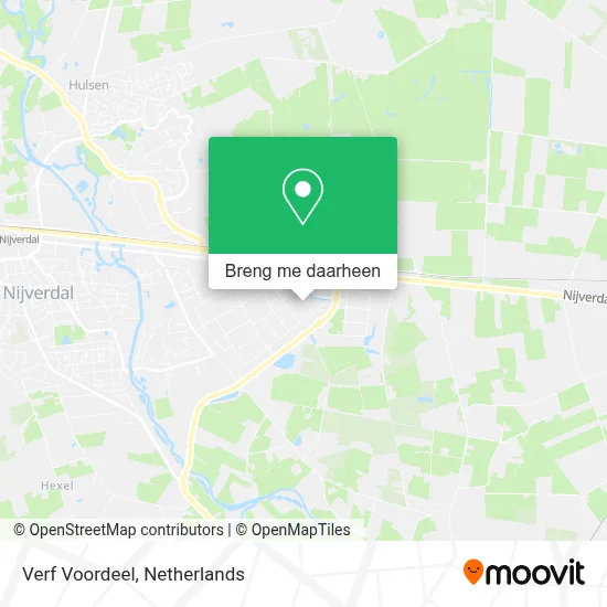 Verf Voordeel kaart
