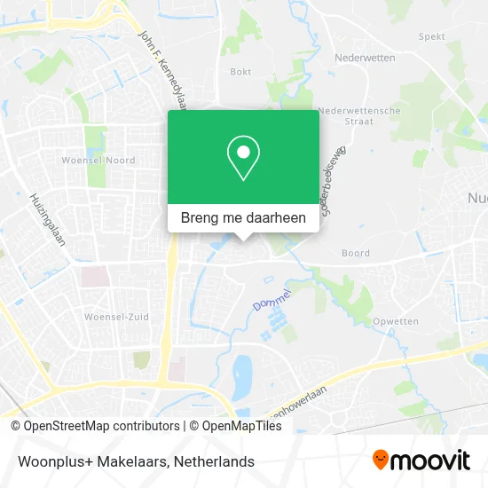 Woonplus+ Makelaars kaart