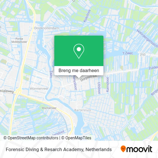 Forensic Diving & Resarch Academy kaart