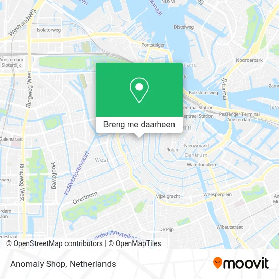 Anomaly Shop kaart