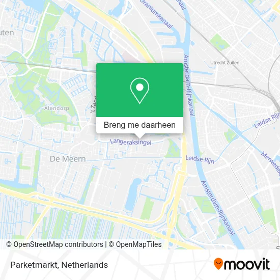Parketmarkt kaart