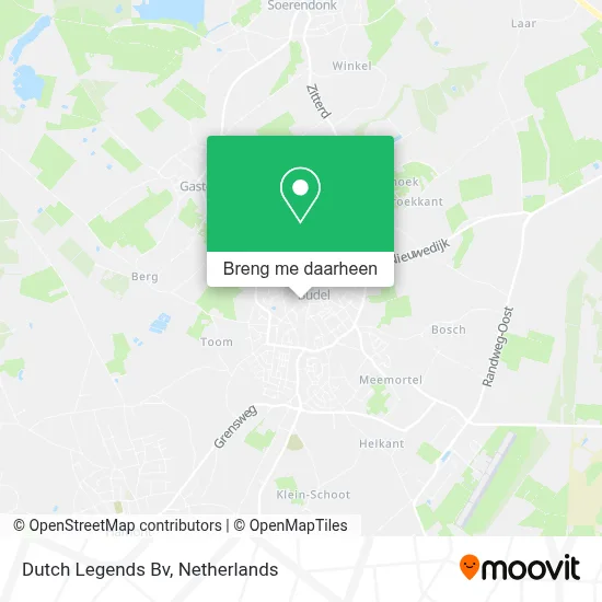 Dutch Legends Bv kaart