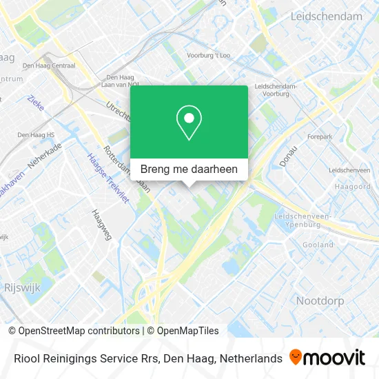Riool Reinigings Service Rrs, Den Haag kaart