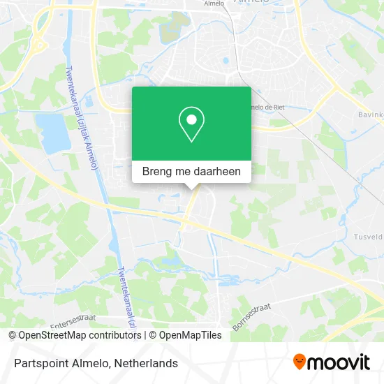 Partspoint Almelo kaart