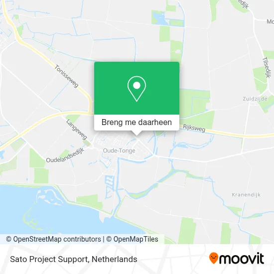 Sato Project Support kaart