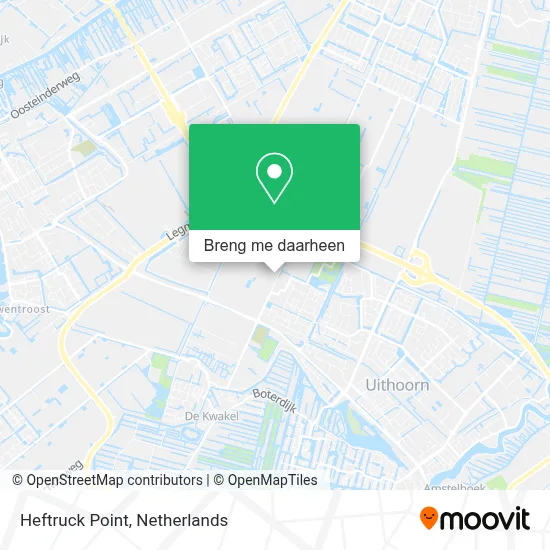 Heftruck Point kaart
