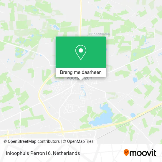 Inloophuis Perron16 kaart