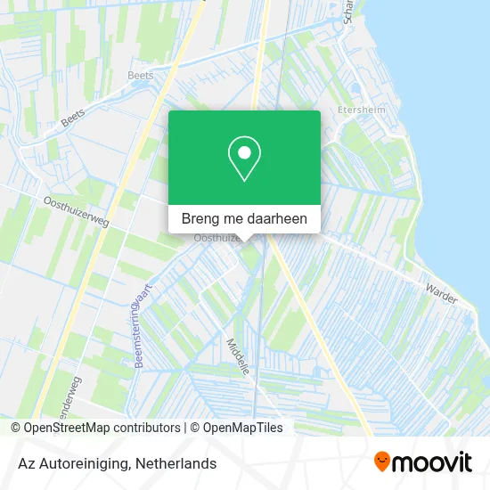 Az Autoreiniging kaart