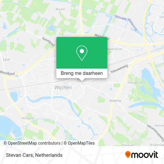 Stevan Cars kaart
