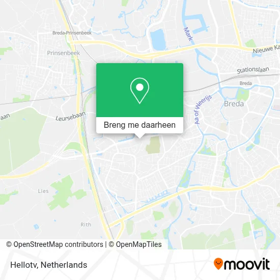 Hellotv kaart