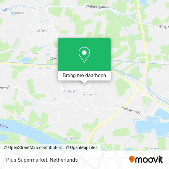Plus Supermarket kaart