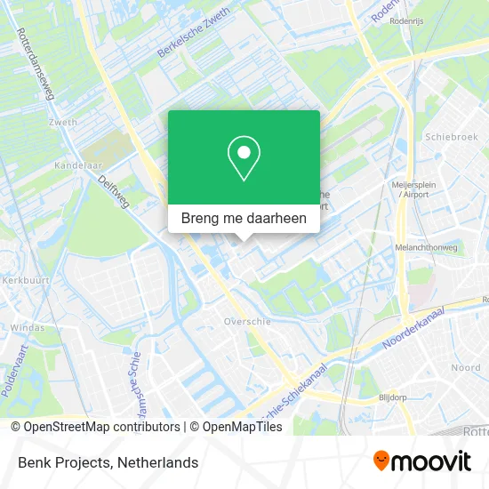 Benk Projects kaart