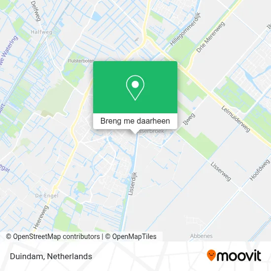Duindam kaart