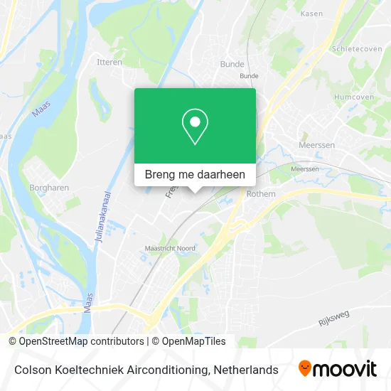 Colson Koeltechniek Airconditioning kaart
