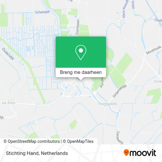 Stichting Hand kaart