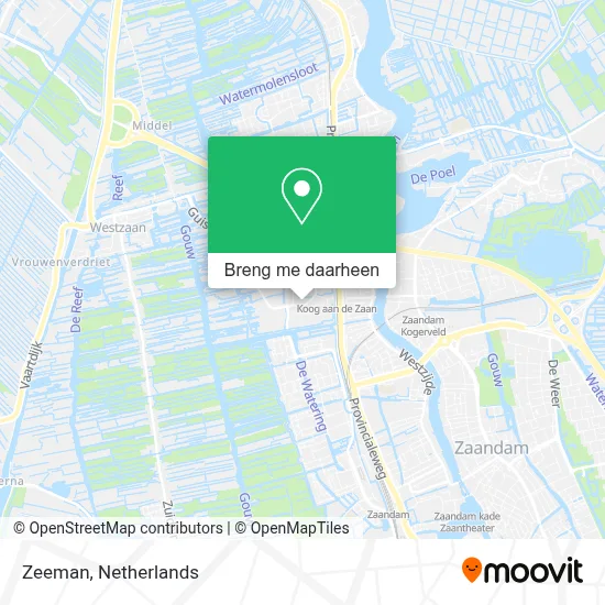 Zeeman kaart