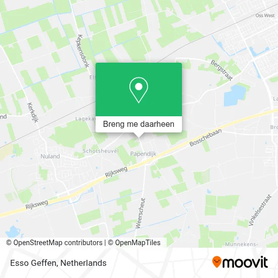 Esso Geffen kaart