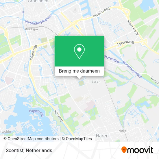 Scentist kaart