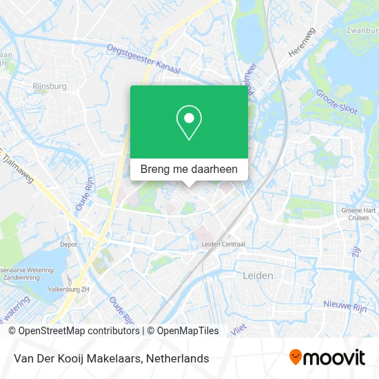 Van Der Kooij Makelaars kaart