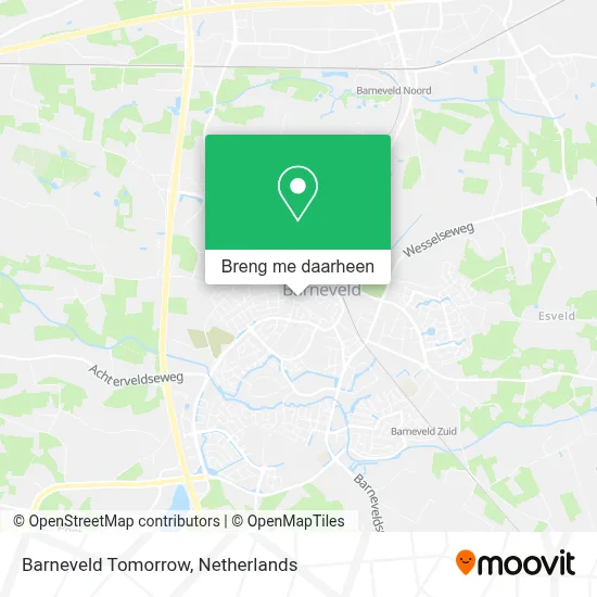 Barneveld Tomorrow kaart
