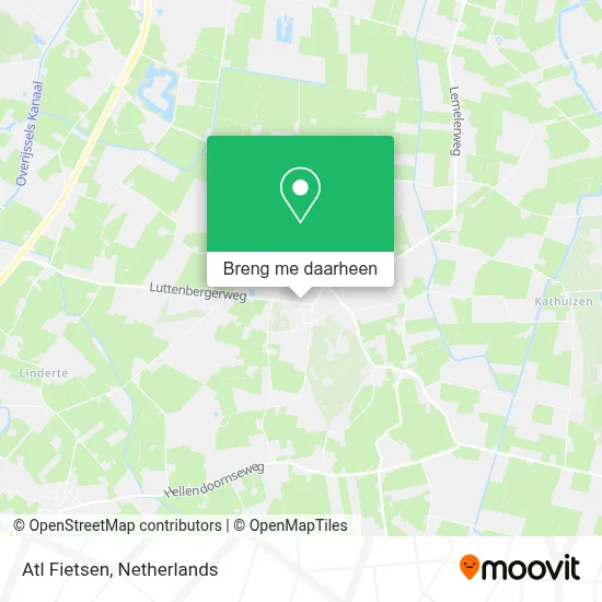 Atl Fietsen kaart