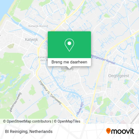 Bl Reiniging kaart