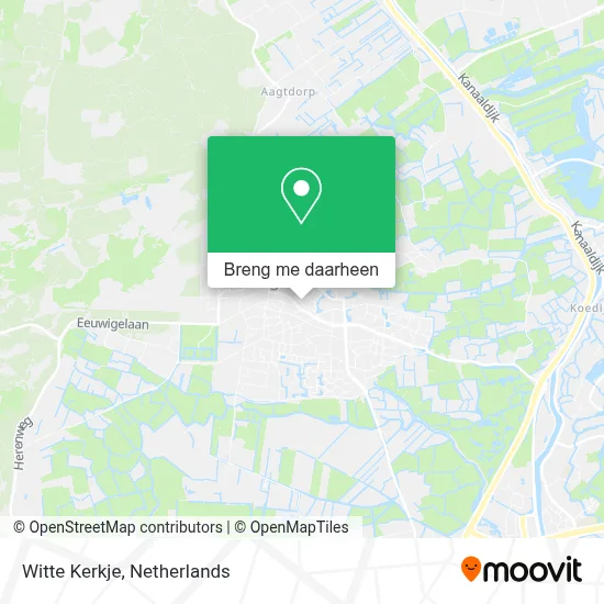 Witte Kerkje kaart