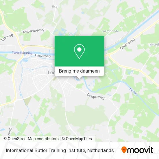 International Butler Training Institute kaart