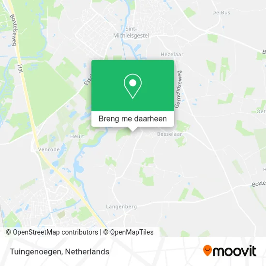 Tuingenoegen kaart