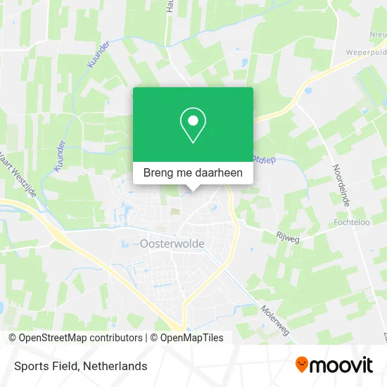 Sports Field kaart