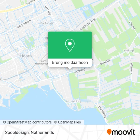 Spoeldesign kaart