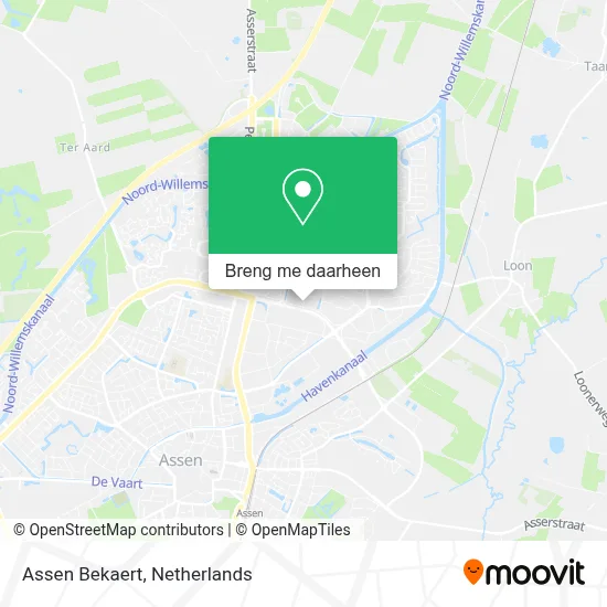 Assen Bekaert kaart