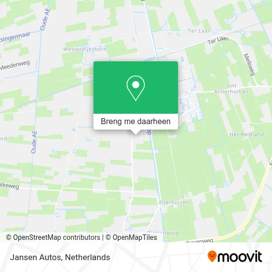 Jansen Autos kaart